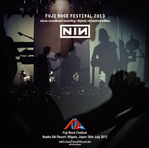 NINE INCH NAILS FUJI ROCK FESTIVAL 2013 CD CAME BACK HAUNTED INDUSTRIAL ROCK