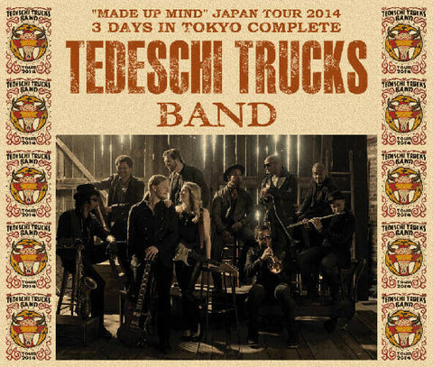 TEDESCHI TRUCKS BAND 3DAYS IN TOKYO COMPLETE MADE UP MIND TOUR 2014 XAVEL-225