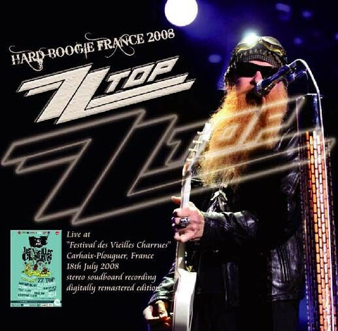 ZZ TOP HARD BOOGIE FRANCE 2008 1CD INVISIBLE WORKS RECORDS-019 HARD ROCK