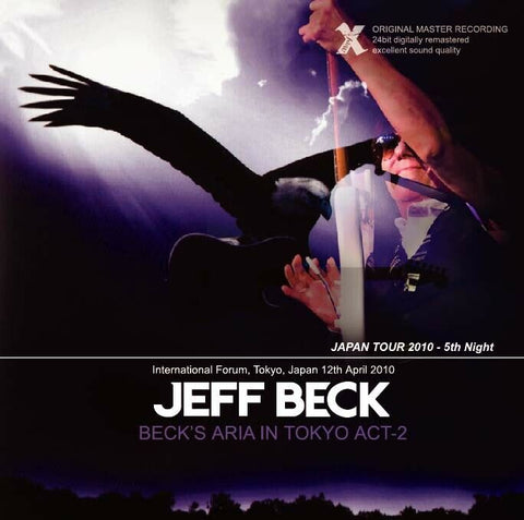 JEFF BECK ARIA IN TOKYO ACT-2 JPN TOUR 2010 5THNIGHT 2CD XAVEL-074 ROCK