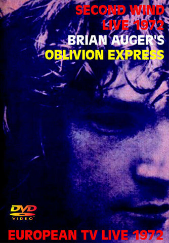 BRIAN AUGER'S OBLIVION EXPRESS SECOND WIND LIVE & EUROPEAN TV LIVE 1972 DVD