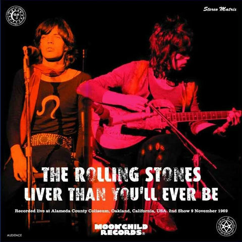 THE ROLLING STONES LIVER THAN YOU'LL EVER BE STEREO MATRIX CD MC-098 ROCK BAND