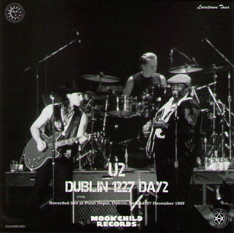 U2 DUBLIN 1227 DAY 2 LIVE CD ALBUM MOONCHILD RECORDS MC-046 ALL I WANT IS YOU
