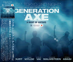 GENERATION AXE 3CD & DVD 2017 TOKYO 2ND NIGHT OF GUITARS 1ST LIMITED EDITION