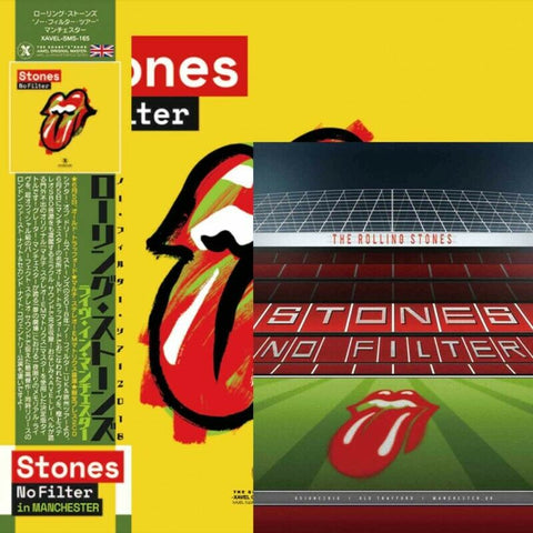 THE ROLLING STONES NO FILTER TOUR 2018 LIVE IN MANCHESTER CD HARD ROCK BAND