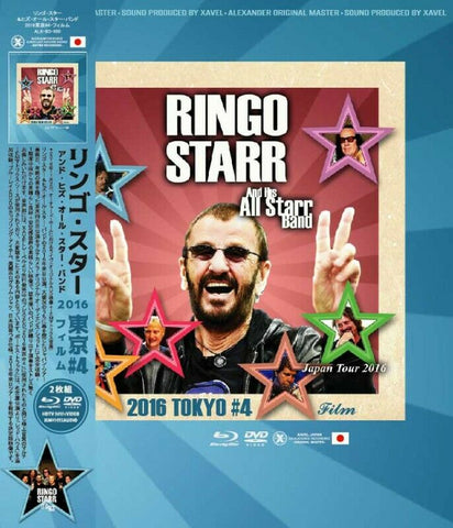 RINGO STARR & HIS ALL BAND JPN TOUR 2016 TOKYO 4 FILM 1DVD 1BD ALX-50 BEATLES