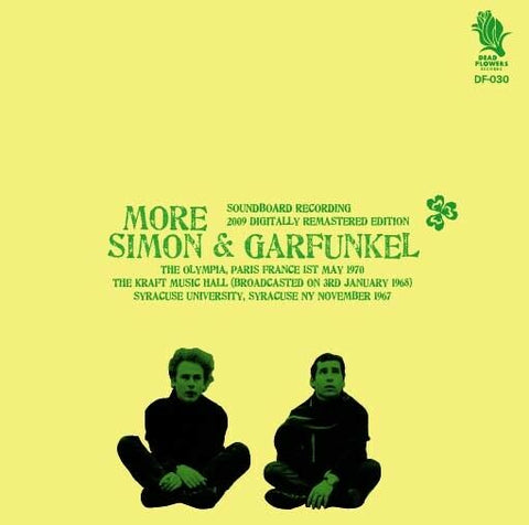 SIMON & GARFUNKEL MORE SIMON & GARFUNKEL 1CD DEAD FLOWERS-030 DANNY LOVE
