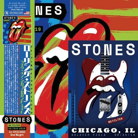 THE ROLLING STONES 2CD NO FILTER US TOUR 2019 IN CHICAGO 2ND NIGHT LIVE
