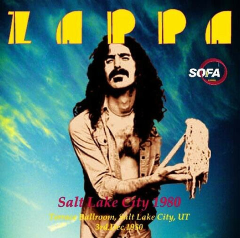 FRANK ZAPPA SALT LAKE CITY 1980 2CD SOFA-005 CITY OF TINY LIGHTS ROCK POP