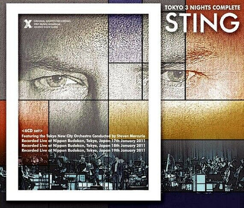 STING TOKYO 3 NIGHTS COMPLETE 6CD XAVEL-105 106 107 STRAIGHT TO MY HEART Z01