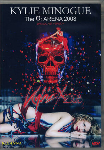 KYLIE MINOGUE THE O2 ARENA 2008 1DVD JOHANNA VISION ONE JPD-V1-024 2 HEARTS