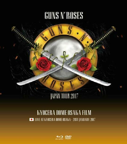 GUNS N'ROSES JPN TOUR 2017 KYOCERA DOME OSAKA FILM 1BDR 1DVD NEMO 004 Z01