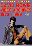 DAVID BOWIE VIDEO ARCHIVES 1973 & 1989 DVD EVERYTHING'S ALRIGHT GLAM ROCK