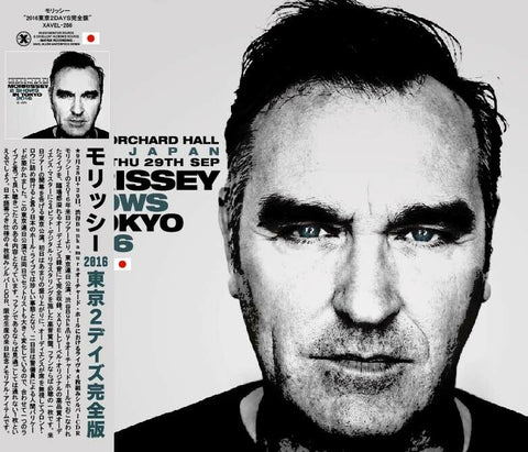 MORRISSEY 2 SHOWS IN TOKYO 2016 4CD XAVEL-286 EVERYDAY IS LIKE SUNDAY SPEEDWAY