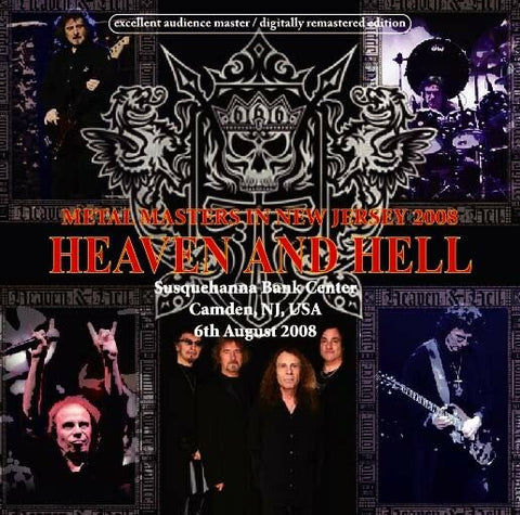 HEAVEN AND HELL METAL MASTERS IN NEW JERSEY 2008 1CD IWR-024 ROCK HM BAND