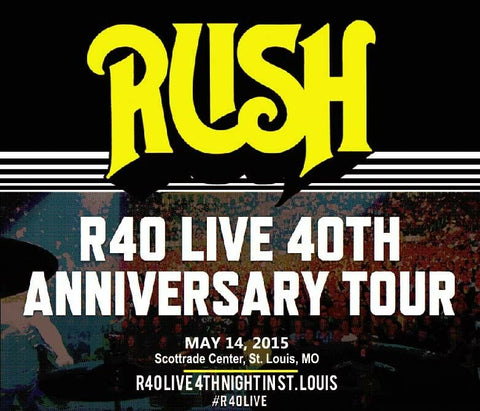 RUSH R40 LIVE 4TH NIGHT IN ST. LOUIS DIGITAL EDITION 3CD INVISIBLE IWR-124 Z01