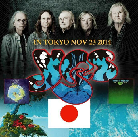 YES IN TOKYO 2014 2CD NJJP-140328 CLOSE TO THE EDGE ROUNDABOUT ROCK BAND