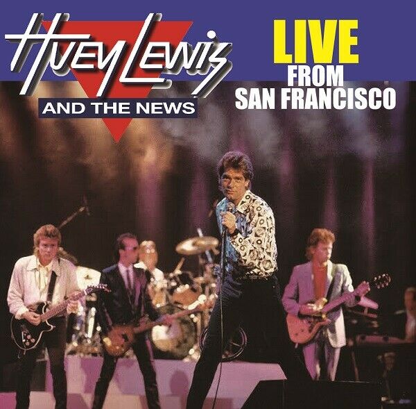 HUEY LEWIS AND THE NEWS CD LIVE FROM SAN FRANCISCO ROCK