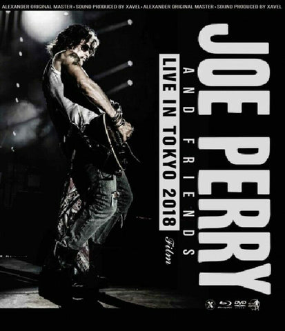 JOE PERRY AND FRIENDS BLU-RAY & DVD LIVE IN TOKYO 2018 FILM ALX-BD-072