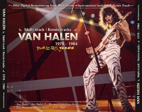 VAN HALEN MULTITRACK 1978-1984 CD ALBUM DANCE THE NIGHT AWAY HARD ROCK BAND 4CD