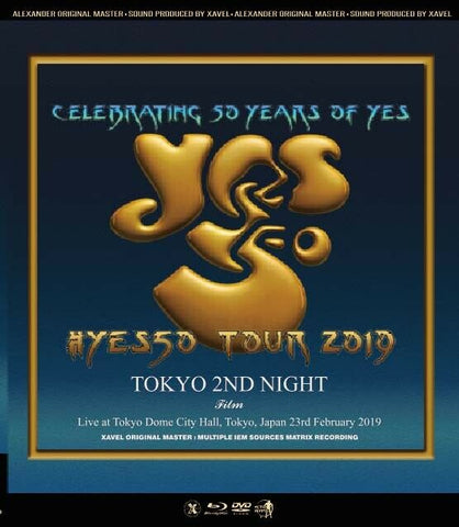 YES 50 TOUR 2019 LIVE IN TOKYO 2ND NIGHT FILM ALEXANDER BLU-RAY DISC ALX-BD089