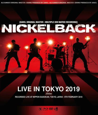 NICKELBACK LIVE IN TOKYO 2019 FILM 1BD 1DVD ALEXANDER BLU-RAY DISC ALX-BD-084