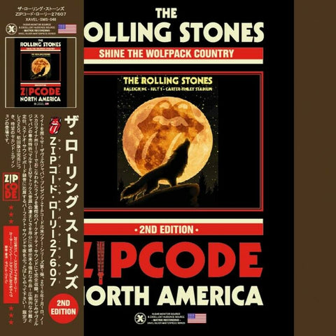 THE ROLLING STONES 2CD SHINE THE WOLFPACK COUNTRY 2ND EDITION ZIP CODE LIVE