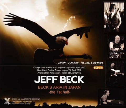 JEFF BECK'S ARIA IN JPN-THE 1ST HALF 6CD XAVEL-070 071 072 PEOPLE GET READY