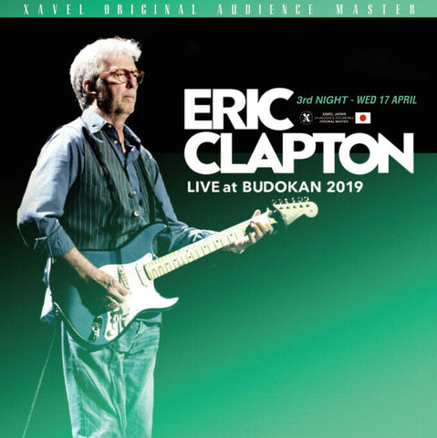 ERIC CLAPTON LIVE AT BUDOKAN 2019 3RD NIGHT ORIGINAL AUDIENCE XAVEL-320 Z01