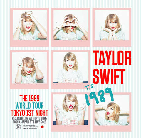 TAYLOR SWIFT THE 1989 WORLD TOUR TOKYO 1ST NIGHT 2CD 1DVD XAVEL-HM-053