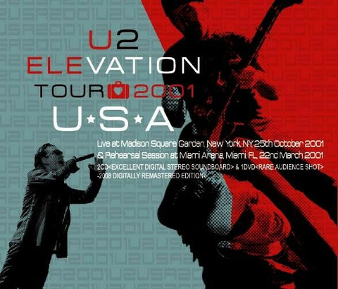 U2 USA 2CD 1DVD A-TERA RECORDS-029 WHERE THE STREETS HAVE NO NAME ELEVATION
