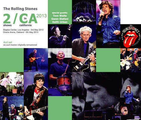 THE ROLLING STONES 2 SHOWS IN CALIFORNIA 2013 IWR-110 SYMPATHY FOR THE DEVIL