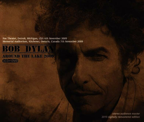 BOB DYLAN AROUND THE LAKE 2009 CD DVD INVISIBLE WORKS RECORDS052 AIN'T TALKIN'