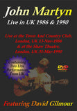 JOHN MARTYN LIVE IN UK 1986 & 1990 FEATURING DAVID GILMOUR FSVD-205 FOLK JAZZ