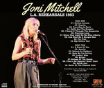 JONI MITCHELL LA REHEARSALS 1983 PROJECT ZIP PJZ-731AB EDITH AND THE KINGPIN