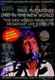 PAUL MCCARTNEY LIVE IN THE NEW WORLD BROADCAST LIVE COMPLETE DVD THE BEATLES
