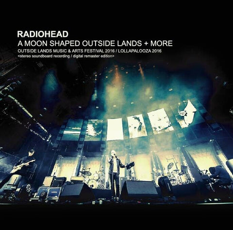 RADIOHEAD A MOON SHAPED OUTSIDE LANDS 2016 AND MORE 2CD 1DVD A-TERA ATR060 Z01