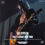 LED ZEPPELIN 3CD THAT'S ALRIGHT NEW YORK LIVE IN USA 1975 MC-086 CLASSIC ROCK