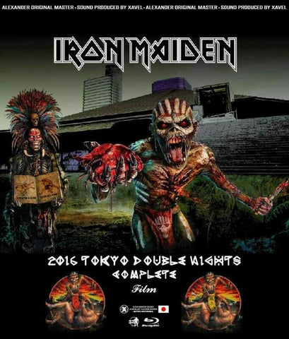 IRON MAIDEN 2016 TOKYO DOUBLE NIGHTS COMPLETE FILM 2BD ALEXANDER ALX-BD-041