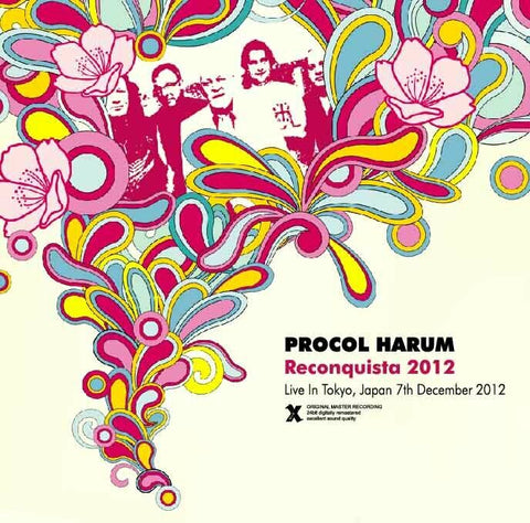 PROCOL HARUM RECONQUISTA 2012 CD LIVE IN TOKYO XAVEL-186 POP ROCK PSYCHEDELIC