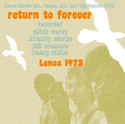 RETURN TO FOREVER FEATURING CHICK COREA STANLEY CLARKE BILL CONNORS LENOX 1973