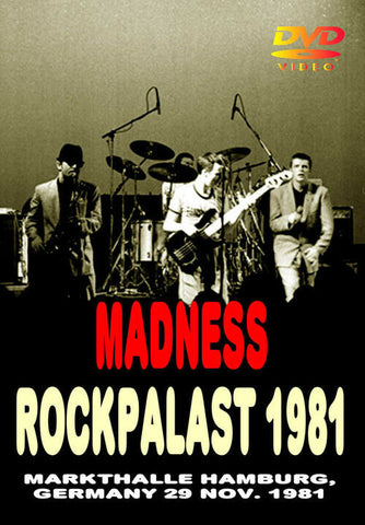 MADNESS ROCKPALAST 1981 DVD LIVE IN HAMBURG 1981 SKA ROCK REGGAE POP FSVD-022