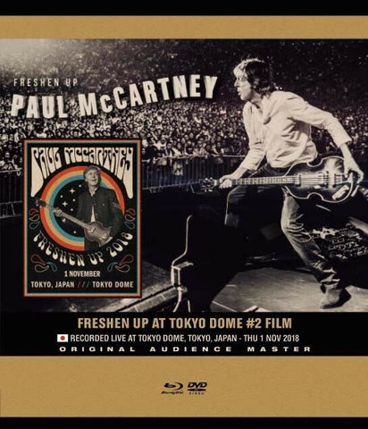 PAUL MCCARTNEY FRESHEN UP AT TOKYO DOME 2 FILM 1BD 1DVD NEMO 022 BEATLES