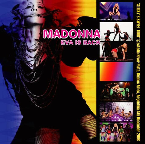 MADONNA 2CD EVA IS BACK STICKY & SWEET TOUR LIVE IN BUENOS AIRES 2008 ROCK