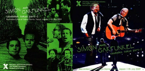 SIMON & GARFUNKEL SAUDADES TOKYO PART-2 2CD XAVEL-045 OLD FRIENDS FOLK ROCK