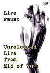 FAUST LIVE FAUST UNRELEASED LIVE FROM MID OF 70'S DVD FSVD-173 ROCK BAND