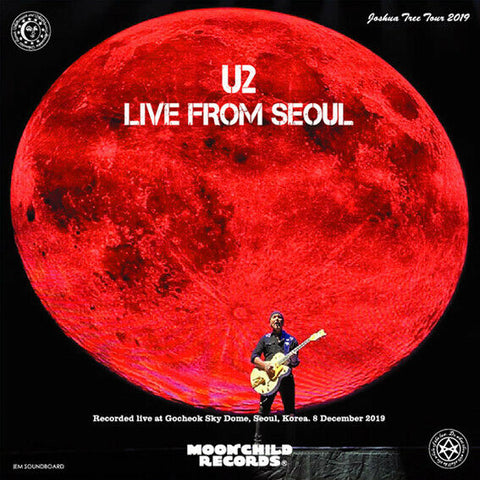 U2 LIVE FROM SEOUL 2CD MOONCHILD RECORDS MC-229 RED HILL MINING TOWN Z01