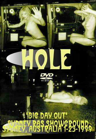 HOLE BIG DAY OUT 1DVD SKULL DISC SKDVD006 VIOLET AWFUL HEAVEN TONIGHT PARADISE