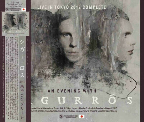 SIGUR ROS AN EVENING WITH SIGUR ROS IN TOKYO 2017 COMPLETE 4CD XAVEL HM-100