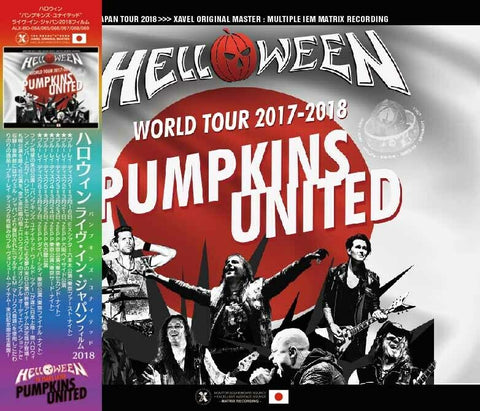 HELLOWEEN LIVE IN JPN FILM 2018 PUMPKIN UNITED IN JPN ALX BD-064-069 JUDAS Z01